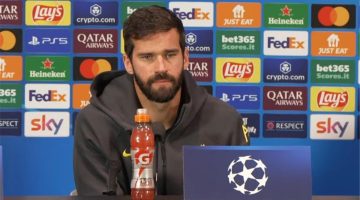 أليسون ينتقد يويفا قبل مباراة ليفربول وميلان في دوري أبطال أوروبا: سئمنا مما يحدث