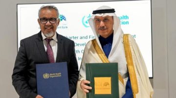البنك الإسلامي للتنمية يوقع اتفاقية تعاون مع منظمة الصحة العالمية