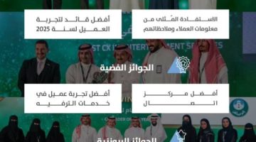 أمانة الرياض تحصد (6) جوائز في مؤتمر جائزة تجربة العميل 2025