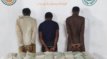 القبض على (3) مخالفين لتهريبهم (29,1) كجم من الحشيش بـ”سقام”