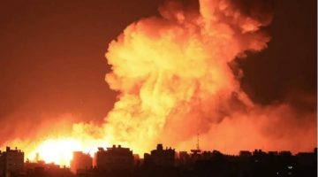 استشهاد (4) فلسطينيين في قصف إسرائيلي على منزلين ببيت لاهيا