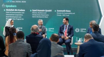 مشاركة البرنامج السعودي لتنمية وإعمار اليمن في ” COP29″