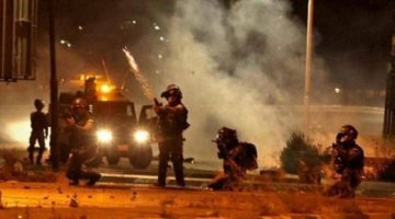 إصابات بالاختناق خلال اقتحام قوات الاحتلال بلدة الخضر