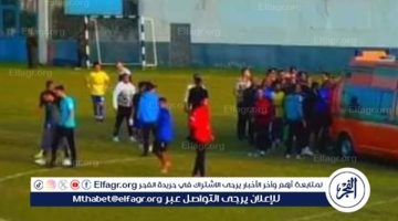 وفاة مدافع كفر الشيخ خلال مباراة القزازين بالقسم الثاني
