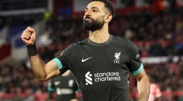 معادلة أسطورة ليفربول، رقم جديد ينتظر محمد صلاح أمام فولهام اليوم