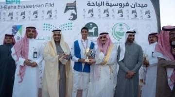 ميدان الفروسية بالباحة ينظم مسابقات الخيل على كأس التعليم وجامعة الباحة