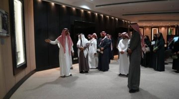 30 متدربًا من “الإرشاد السياحي” يزورون مكتبة الملك عبدالعزيز بالرياض