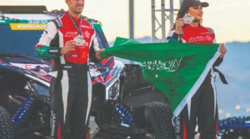 مها الحملي تستعد لخوض رالي دبي الصحراوي 2024