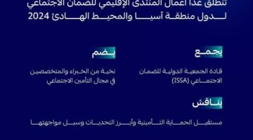 غدًا انطلاق المنتدى الإقليمي للضمان الاجتماعي بالرياض