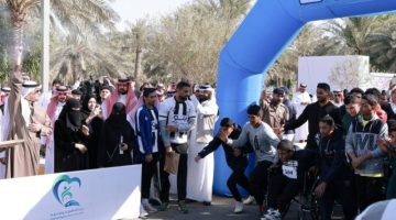 محافظ الأحساء يرعى سباق الأبطال الأول لذوي الإعاقة