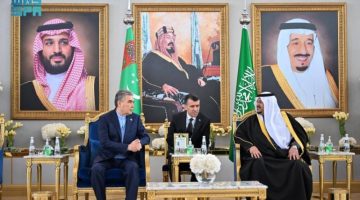 القائد الوطني للشعب التُركماني يصل الرياض