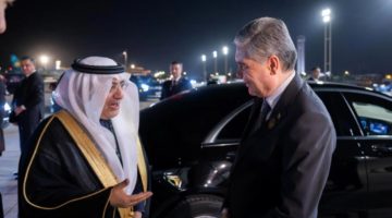 القائد الوطني للشعب التُركماني يغادر الرياض