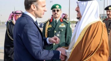 الرئيس الفرنسي يغادر الرياض – جريدة المدينة