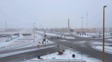 2 مئوية.. القريات تسجل أقل درجة حرارة بالمملكة