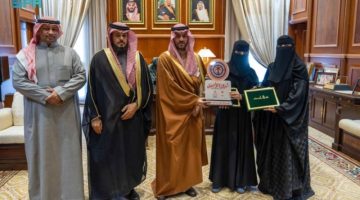 نائب أمير حائل يستقبل الفائزة بالمركز الأول في مسابقة “تراثنا الأصيل”