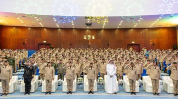حرس الحدود يحتفي بتخريج (205) خريجين من دورتي “أمن حدود التأسيسية” و”أمن حدود المتقدمة”