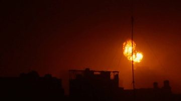 استشهاد (3) فلسطينيين في قصف إسرائيلي على منزل بمخيم النصيرات