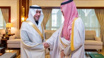 نائب أمير الشرقية يستقبل وزير البلديات والإسكان