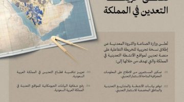 “الصناعة” تطلق الخريطة التفاعلية لمواقع الأنشطة التعدينية بالمملكة