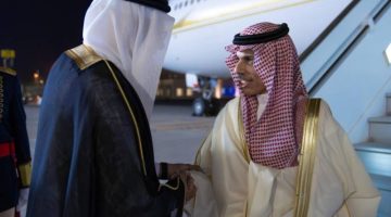 وزير الخارجية يصل إلى البحرين للمشاركة في حوار المنامة 2024