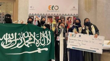 طلبة جامعة الملك فيصل يحصدون المركز الثالث في أولمبياد اللغة الإنجليزية العالمي للجامعات 2024