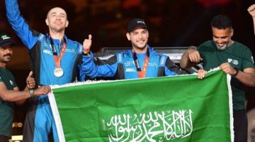 اتحاد السيارات يهنئ حريري لمشاركته المتميزة في بطولة كأس الشرق الأوسط باها