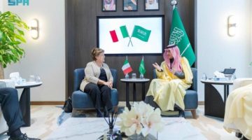 نائب وزير العدل يبحث مع رئيس المحكمة العليا الإيطالية سُبل تعزيز التعاون