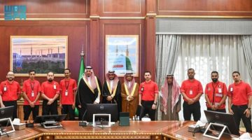 أمير منطقة المدينة المنورة يدشن نموذج الخدمة الإسعافية الجديد