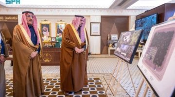 أمير القصيم يطلع على مشروع مركز حفظ وإكثار النباتات المحلية