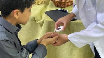 أثر طب الطائف في متوسطة الإمام عاصم والإمام حفص لتحفيظ القرآن
