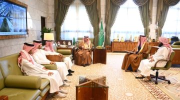 أمير الرياض يستقبل المُتنازِل عن قاتل ابنه