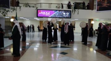 عنيزة تحتفل بفوز المملكة باستضافة كأس العالم 2034