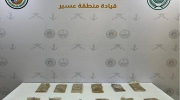 إحباط تهريب (13) كجم من الحشيش بـ”ظهران الجنوب”