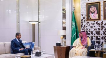 وزير الداخلية يبحث مع سفير جيبوتي الموضوعات المشتركة