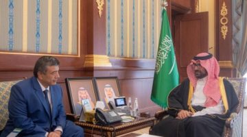 نائب أمير المدينة يستقبل سفير أوزباكستان