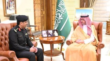 الأمير سعود بن جلوي يستقبل مدير إدارة دوريات الأمن بجدة