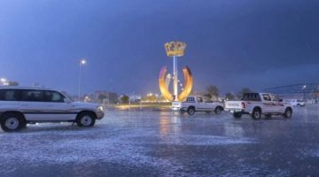 أمطار خفيفة إلى متوسطة على منطقة الجوف ومحافظاتها