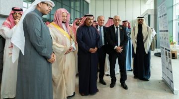 النواب العرب يطلعون على مشاريع طلاب وطالبات جامعة تبوك