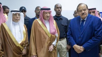نائب وزير الخارجية يفتتح القسم القنصلي بسفارة المملكة في السودان