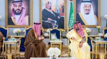 النائب الأول لرئيس مجلس الوزراء وزير الدفاع ووزير الداخلية بدولة الكويت يصل إلى الرياض