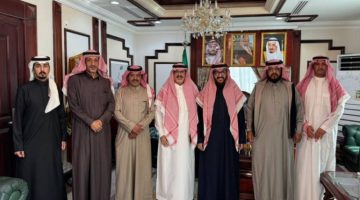 محافظ الوجه يستقبل مدير فرع وزارة الرياضة بمنطقة تبوك