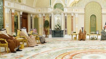 ولي عهد الكويت يستقبل وزراء خارجية “مجلس التعاون”