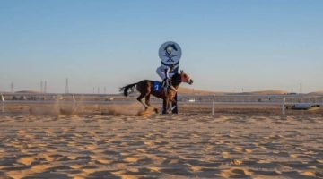 “أممي” بطل لكأس السباق السابع لفروسية الجوف