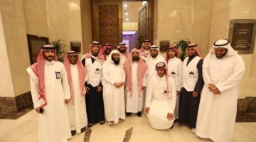 وقف وفود الحرم يشارك في ملتقى مآثر الشيخ عبدالله بن حميد