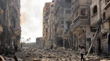 استشهاد (8) فلسطينيين في غارات إسرائيلية على شمال ووسط قطاع غزة