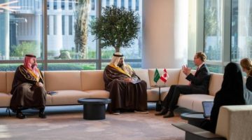 الإبراهيم يناقش مع سفير كندا مجالات التعاون الاقتصادي