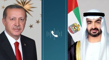 رئيسا الإمارات وتركيا يبحثان التطورات الإقليمية (هاتفيًا)