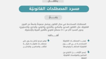 سلمان للغة” وهيئة الخبراء يُطلقان “مسرد المصطلحات القانونية