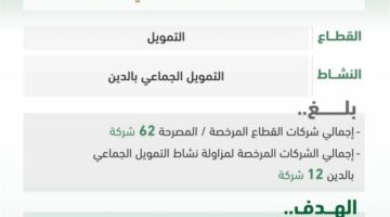 الترخيص لـ “تال للتمويل الجماعي بالدين” لمزاولة نشاط التمويل الجماعي بالدين في المملكة