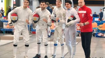 منتخب مصر لسلاح سيف المبارزة يتوج بذهبية كأس العالم للناشئين